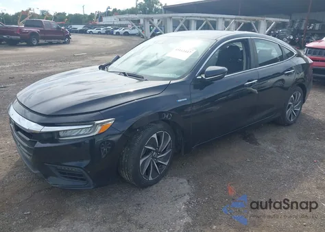 2019 Honda Insight Touring из США, поврежденный, VIN 19XZE4F9XKE028453